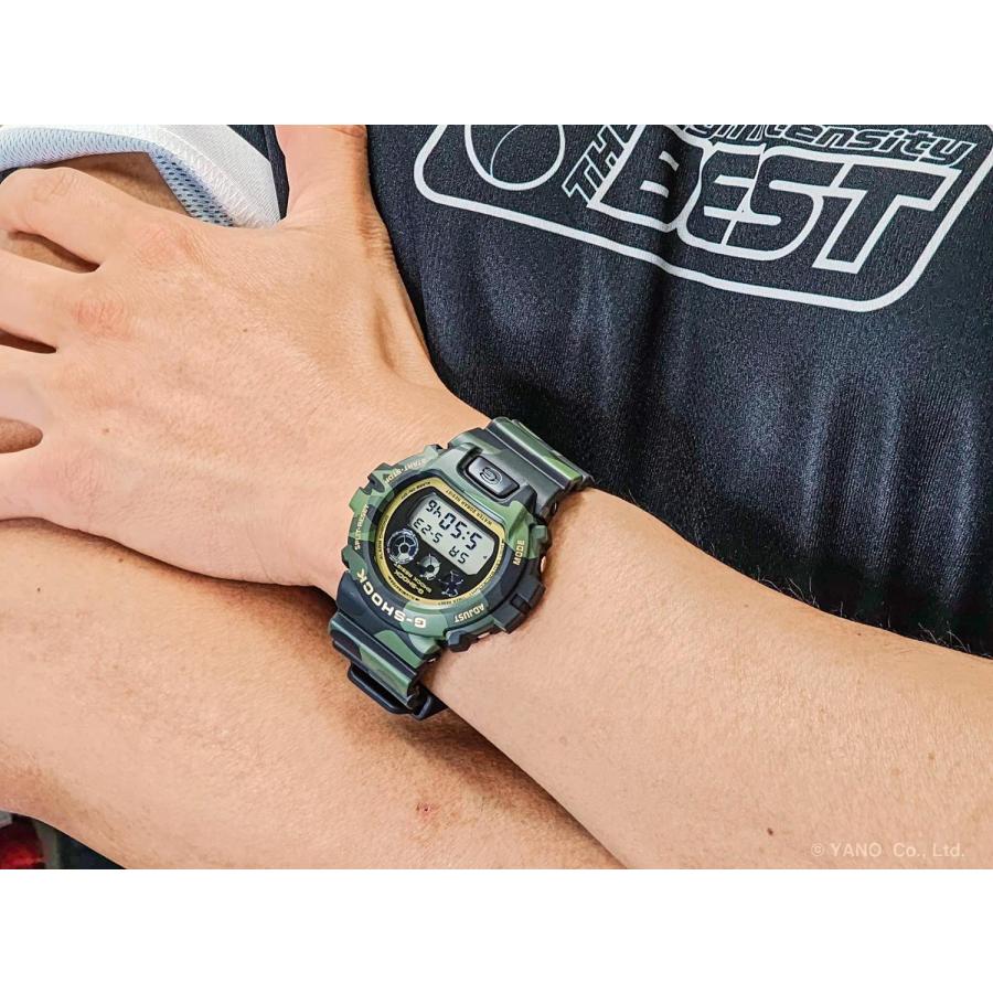 G-SHOCK カシオ BOLD CAMO Series DW-6900CMG-3JF AND GOLD 定番三つ目