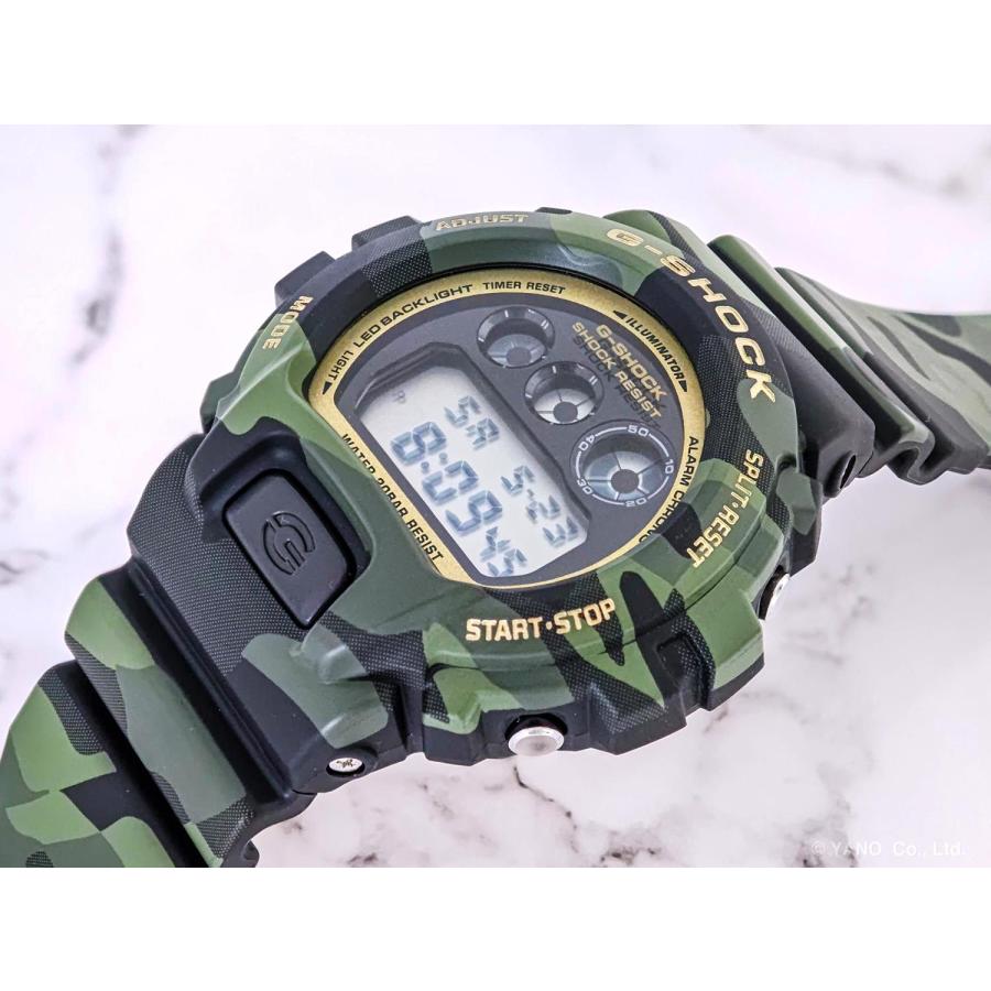 G-SHOCK カシオ BOLD CAMO Series DW-6900CMG-3JF AND GOLD 定番三つ目