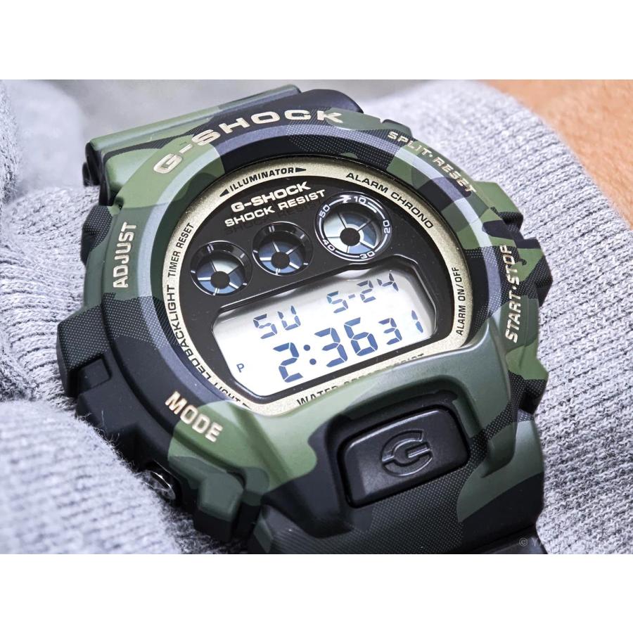 G-SHOCK カシオ BOLD CAMO Series DW-6900CMG-3JF AND GOLD 定番三つ目