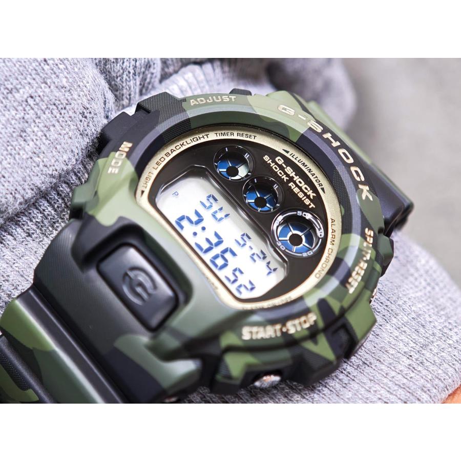 G-SHOCK カシオ BOLD CAMO Series DW-6900CMG-3JF AND GOLD 定番三つ目