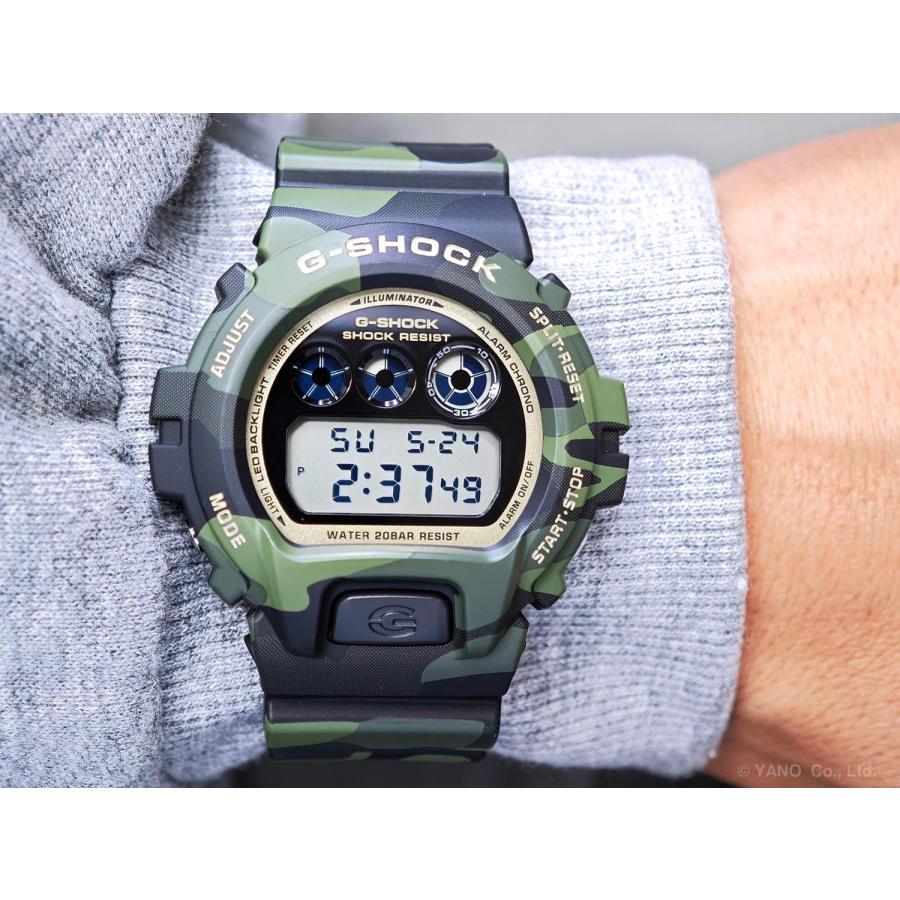 G-SHOCK カシオ BOLD CAMO Series DW-6900CMG-3JF AND GOLD 定番三つ目