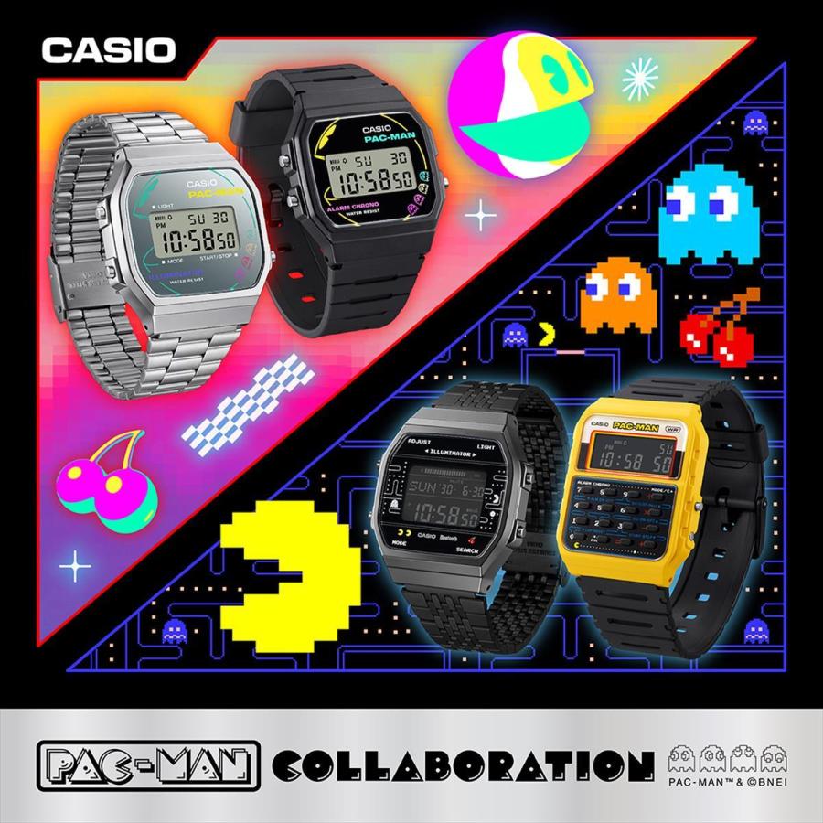 カシオ クラシック F-91WPC-1AJR パックマン PAC-MAN コラボレーション