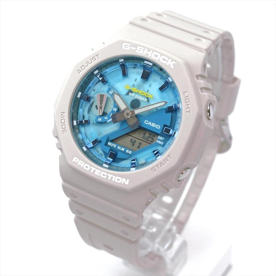 CASIOカシオーク G-SHOCK GA-2100AS 超美品ほぼ未使用 G-SHOCK カシオ Gショック GA-2100AS-5AJF OASIS OF DAY AND NIGHT
