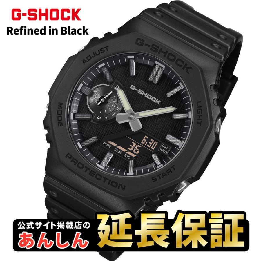 G-SHOCK カシオ Gショック GA-2100LXB-1AJF LUXE BLACK ミニマリズム