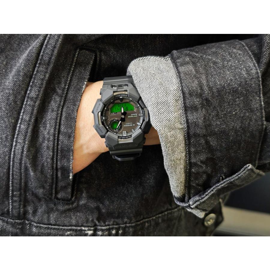G-SHOCK カシオ GA-B010BEG-1AJF ブラック エレクトログリーン 歩数