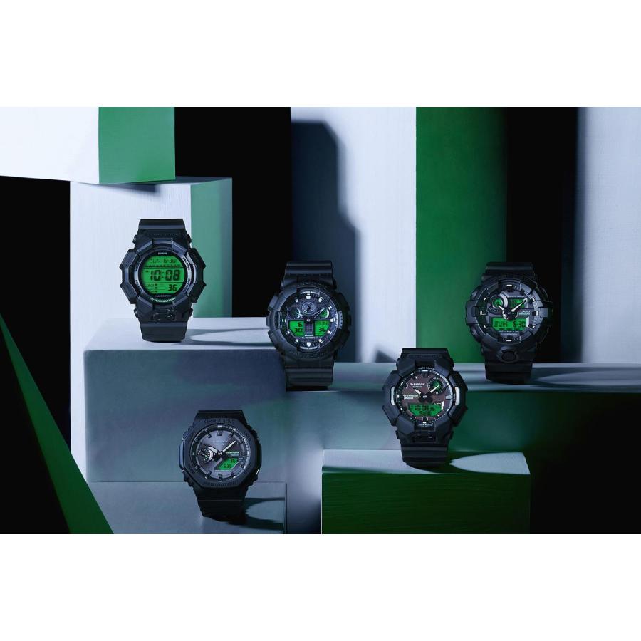 G-SHOCK カシオ GA-B010BEG-1AJF ブラック エレクトログリーン 歩数