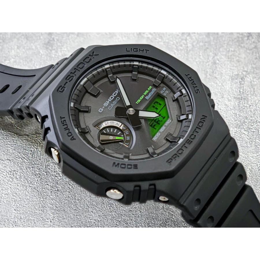 G-SHOCK カシオ GA-B2100BEG-1AJF ブラック エレクトログリーン
