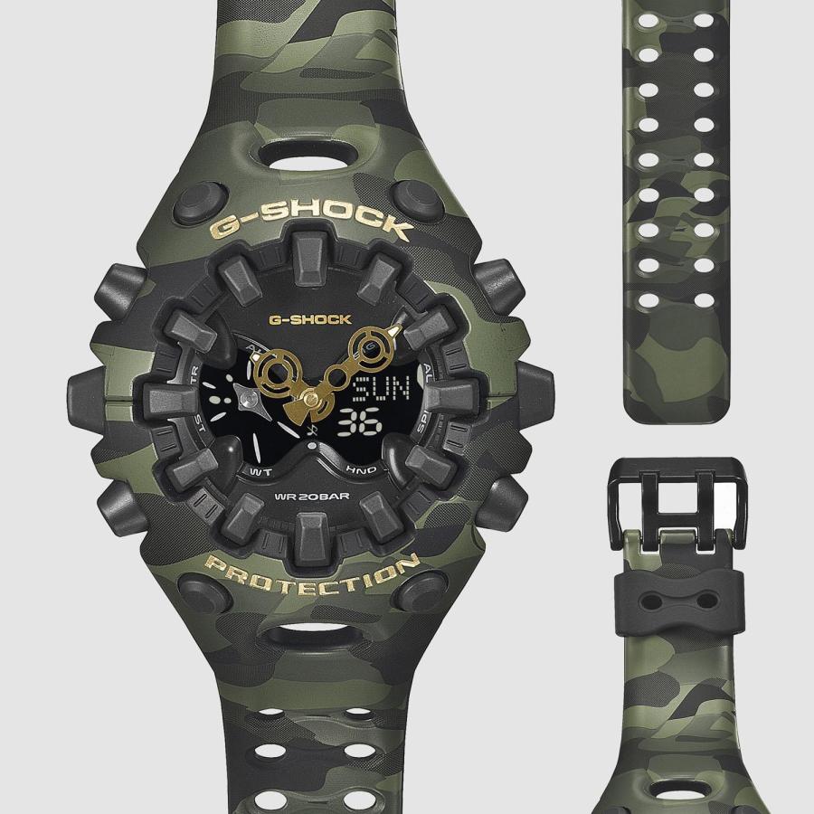G-SHOCK カシオ BOLD CAMO Series GA-V01CMG-3AJF カモアンドゴールド