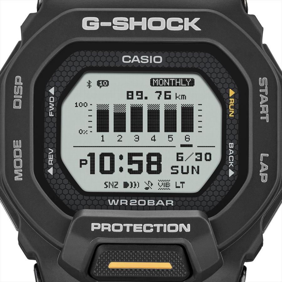 G-SHOCK カシオ Gショック GBD-200-1A1JF G-SQUAD MIP液晶 ランニング