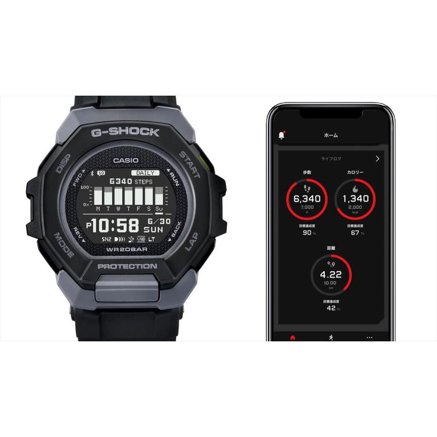 G-SHOCK カシオ Gショック G-SQUAD GBD-300-9JF スマートフォン G-SHOCK カシオ Gショック G-SQUAD GBD-300-9JF スマートフォン