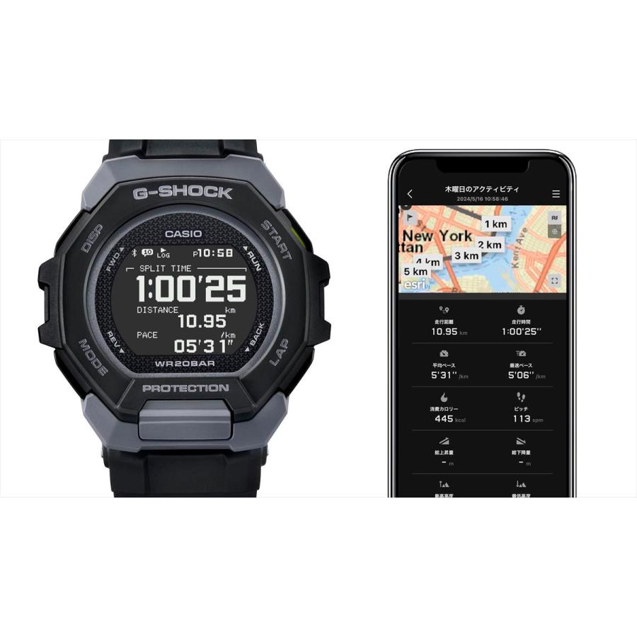 G-SHOCK カシオ Gショック G-SQUAD GBD-300-9JF スマートフォンリンク