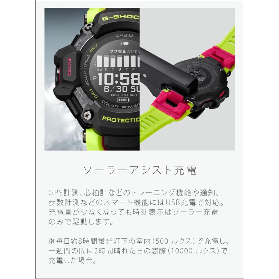 G-SHOCK カシオ Gショック GBD-H2000-2JR マルチスポーツ対応 心拍計測