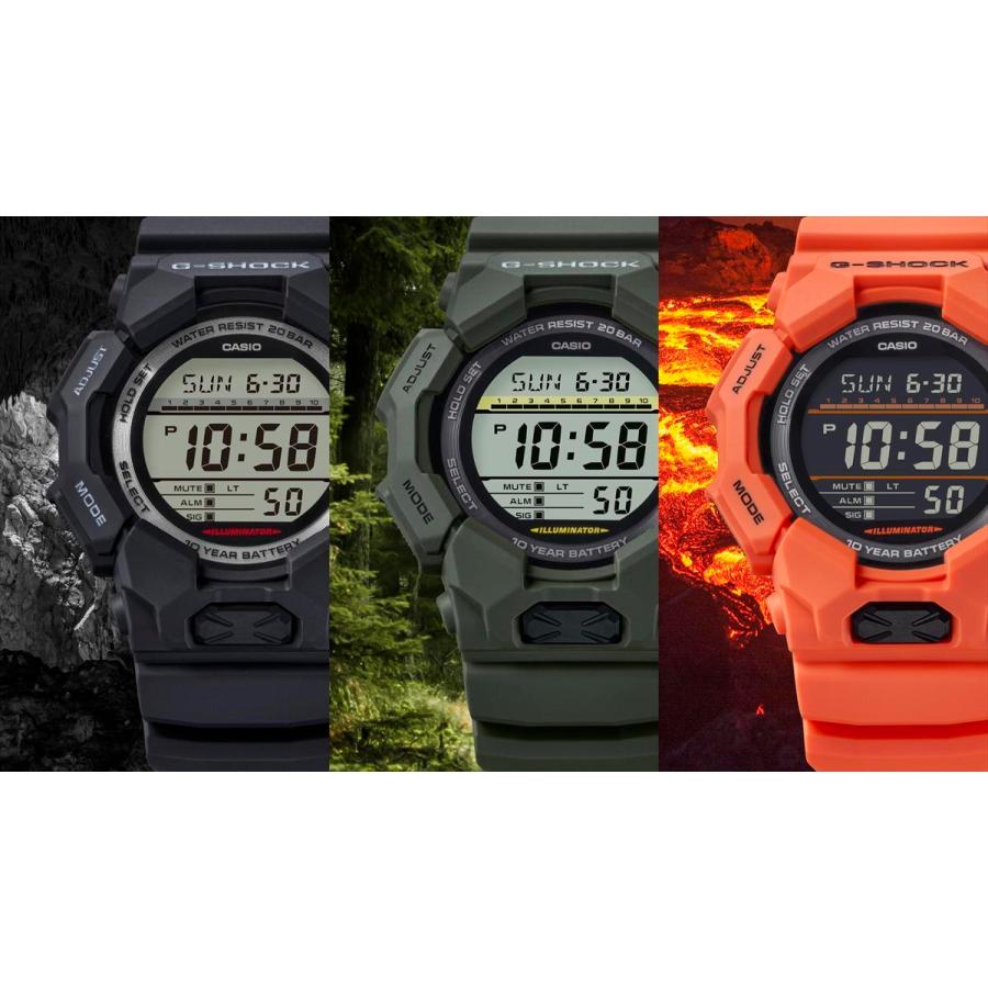 G-SHOCK カシオ Gショック GD-010-1JF 10年バッテリー CASIO G-SHOCK