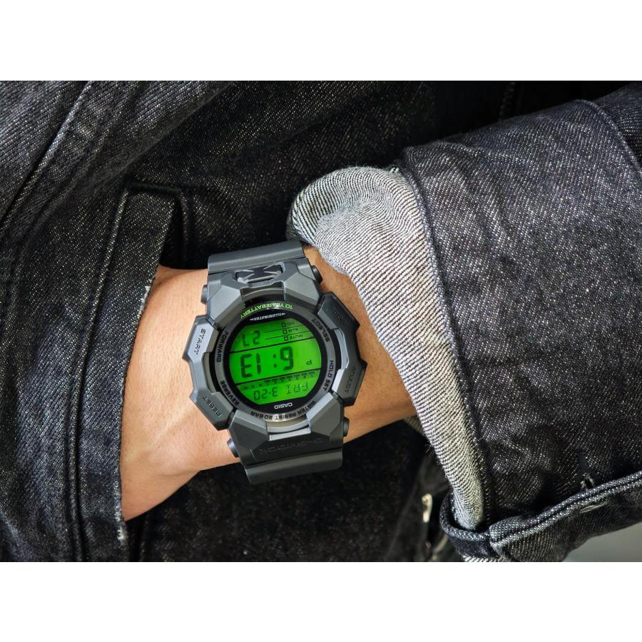 G-SHOCK カシオ GD-010BEG-1JF ブラック エレクトログリーン 10年電池