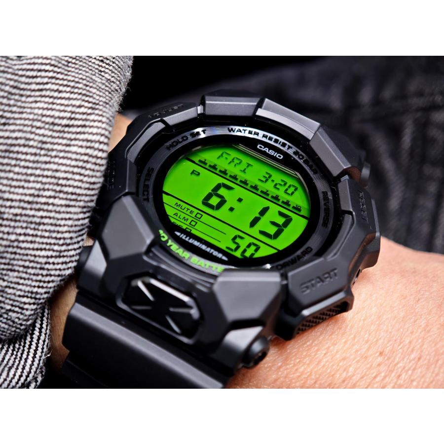 G-SHOCK カシオ GD-010BEG-1JF ブラック エレクトログリーン 10年電池