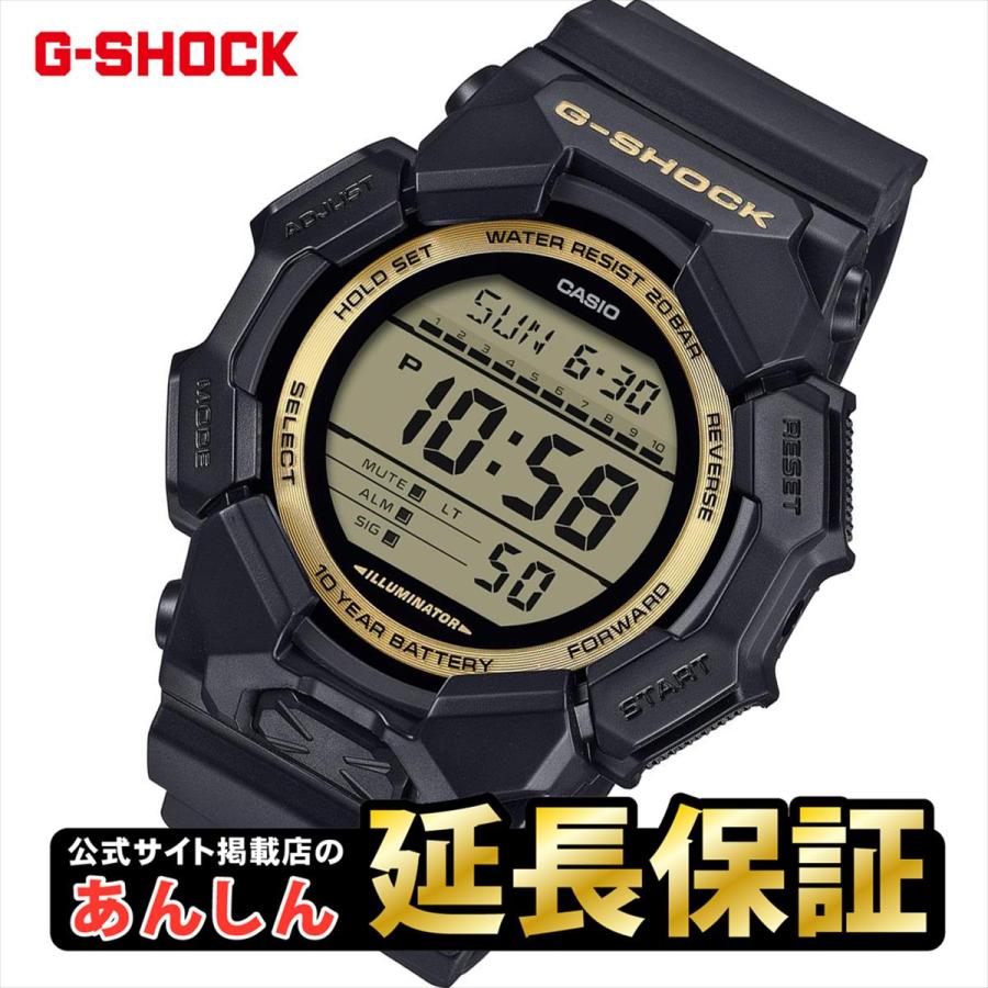 G-SHOCK カシオ Gショック GD-010GB-1A9JF Black and Gold シリーズ 10