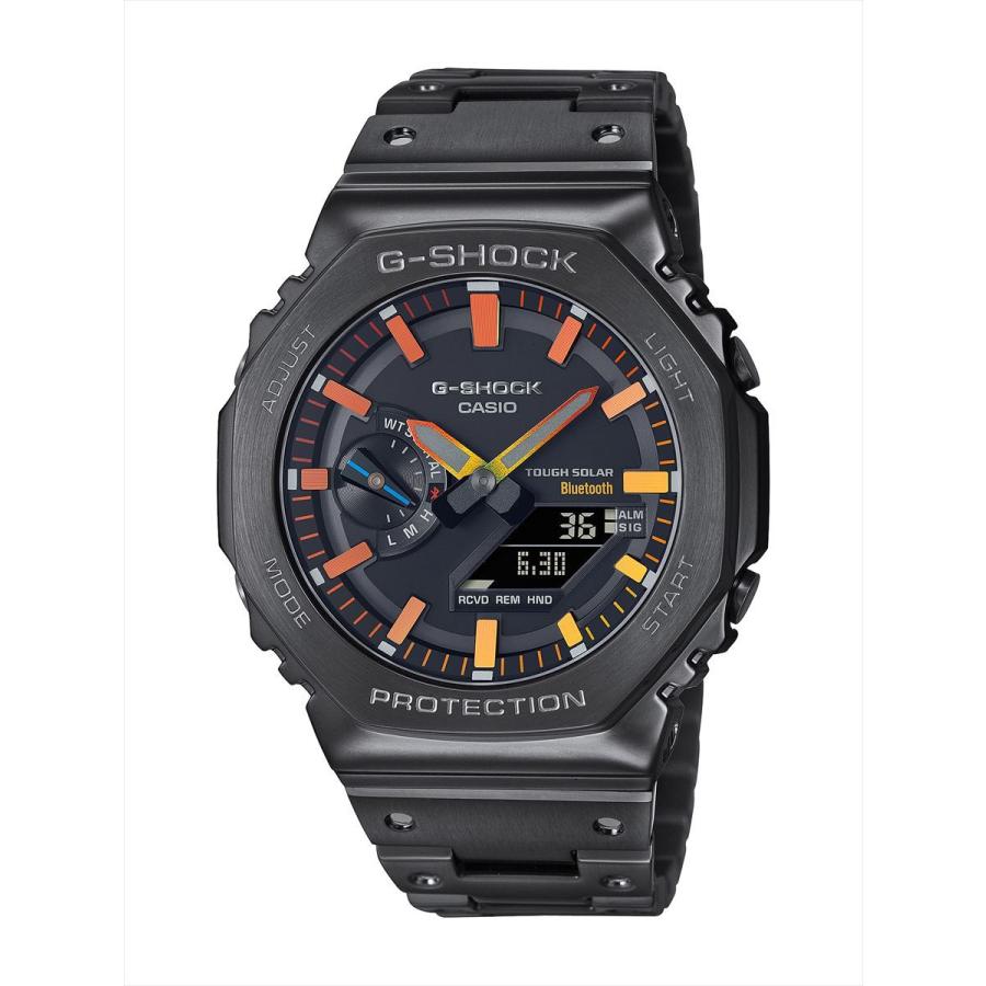 極美品 Gショック フルメタル レインボーカラー GM-B2100PC-1AJF G-SHOCK フルメタル レインボーカラー アクセント GM-B2100PC