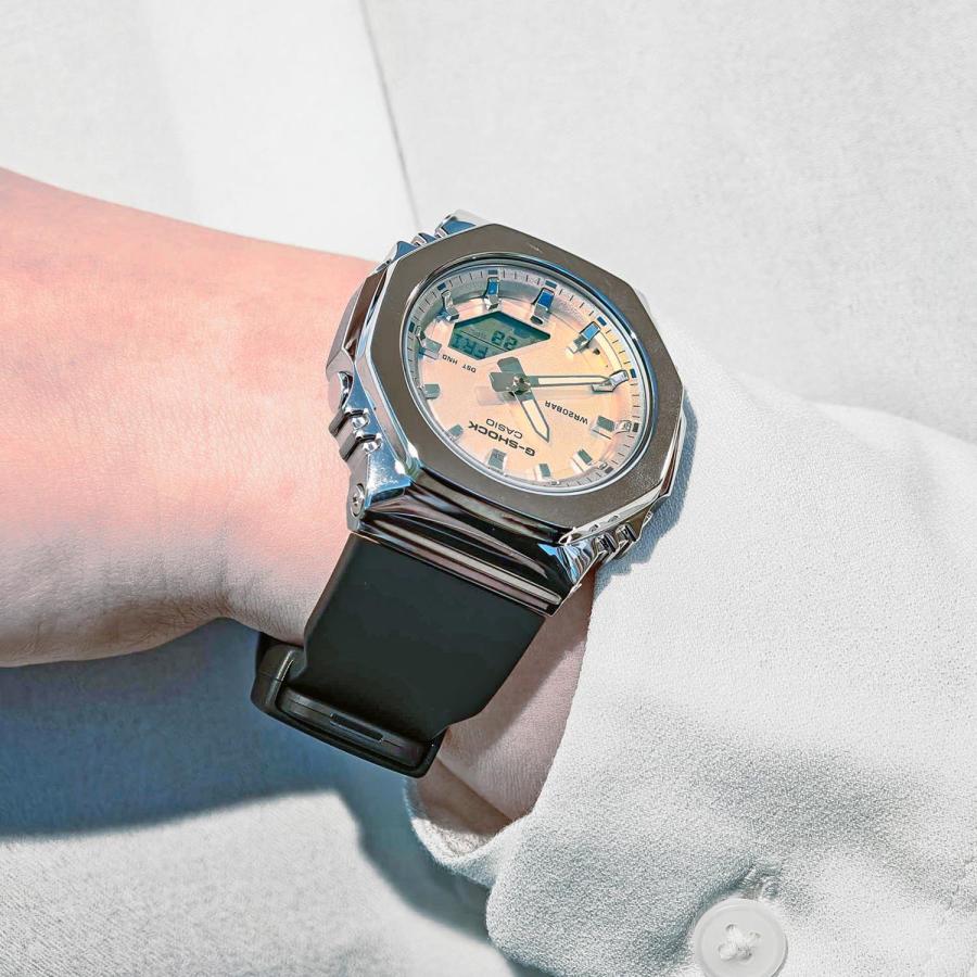 G-SHOCK カシオ GM-S2110SR-1AJF ミッドサイズ 偏光カラーガラス ジー