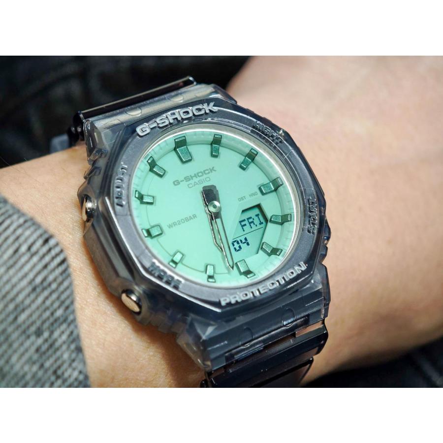 G-SHOCK カシオ GMA-P2100SR-1AJF 偏光カラーガラス スケルトン 