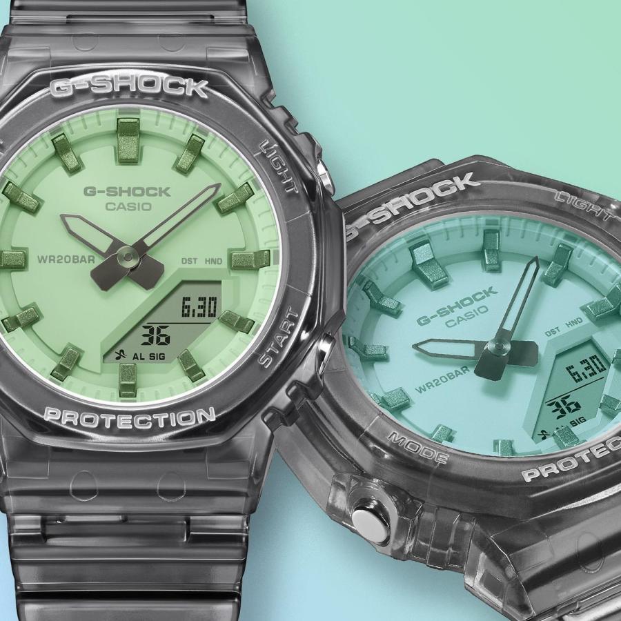 G-SHOCK カシオ GMA-P2100SR-1AJF 偏光カラーガラス スケルトン