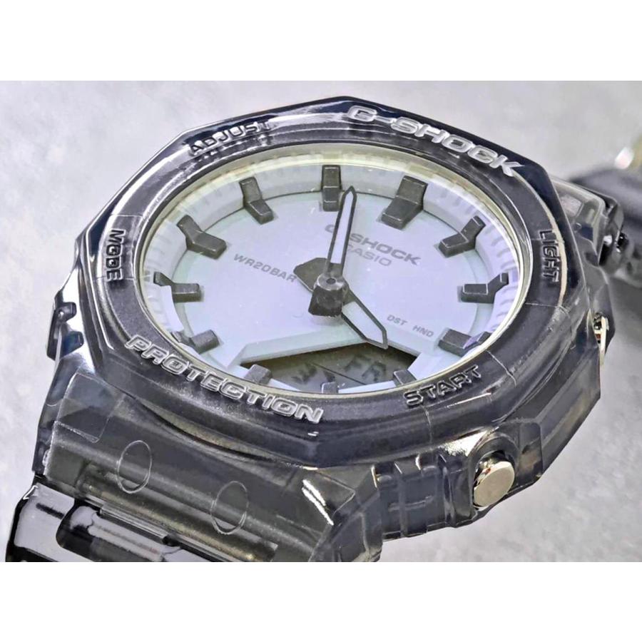 G-SHOCK カシオ GMA-P2100SR-1AJF 偏光カラーガラス スケルトン 
