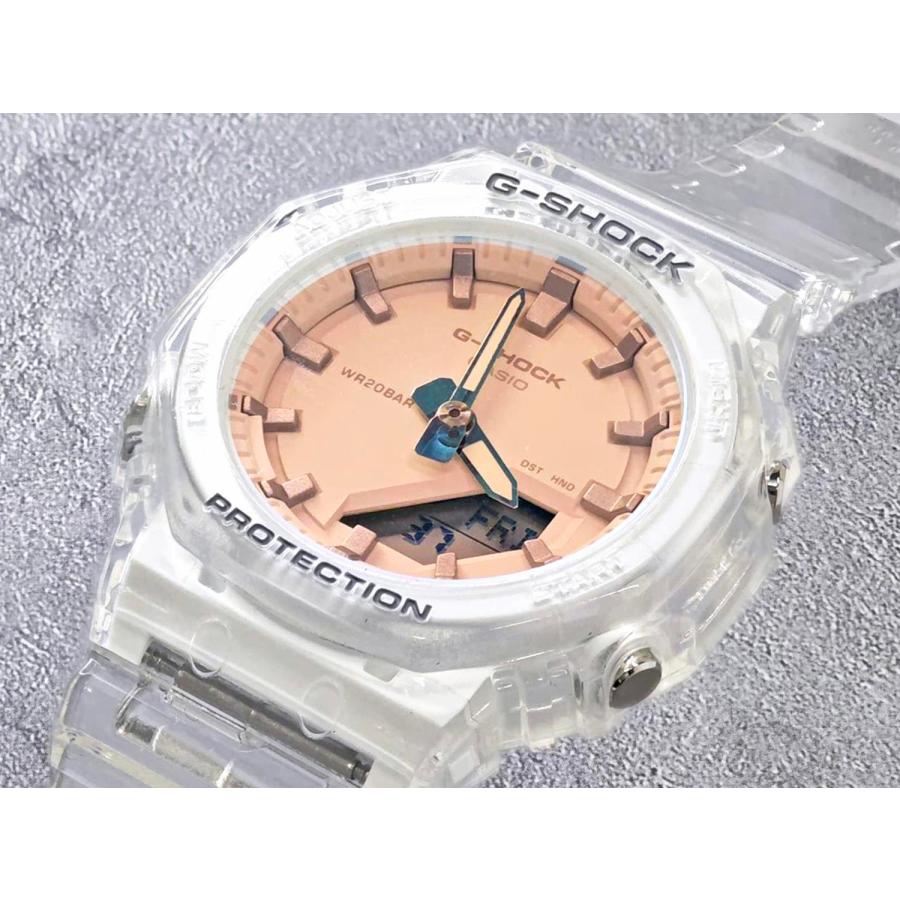 G-SHOCK カシオ GMA-P2100SR-7AJF 偏光カラーガラス スケルトン