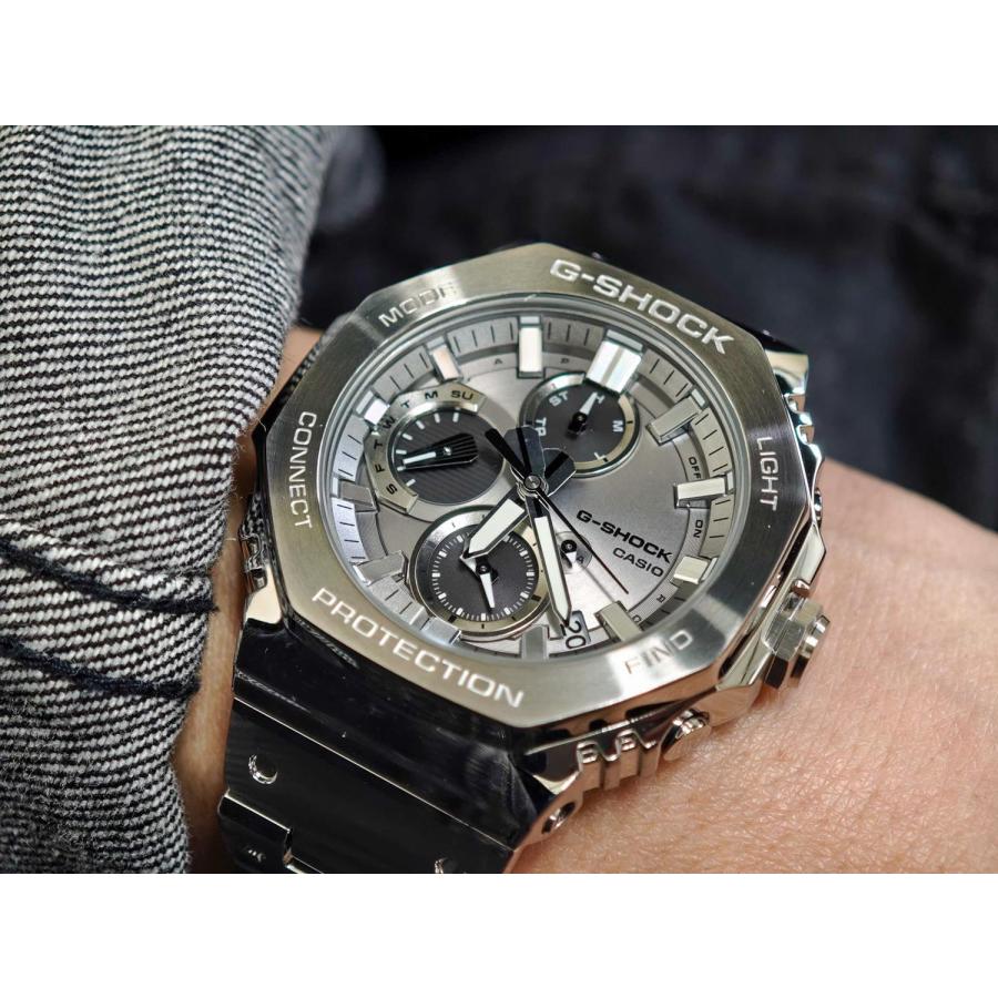 新品　GMC-B2100ADS-1AJF　G-SHOCK　フルメタルクロノグラフ G-SHOCK カシオ GMC-B2100ADS-1AJF フルメタル クロノグラフ シルバー