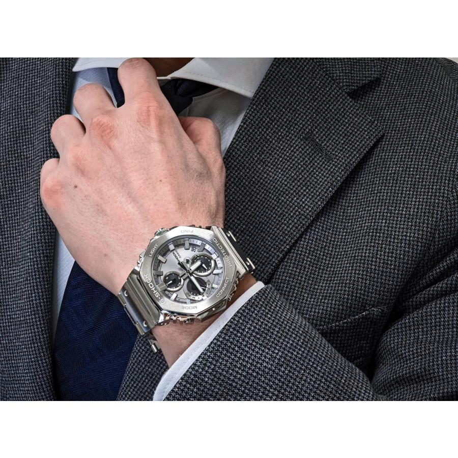 G-SHOCK カシオ GMC-B2100ADS-1AJF フルメタル クロノグラフ シルバー