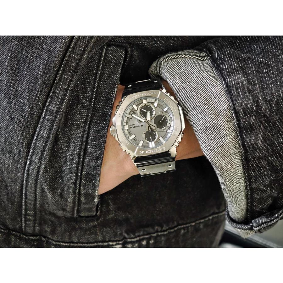G-SHOCK カシオ GMC-B2100ADS-1AJF フルメタル クロノグラフ シルバー