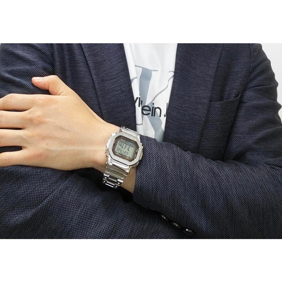 カシオ Gショック フルメタル GMW-B5000D-1CJF スマホリンク 防水 山形カシオモデル  CASIO G-SHOCK公式サイト掲載店 watch【0625】【店頭受取対応商品】 爆買の画像