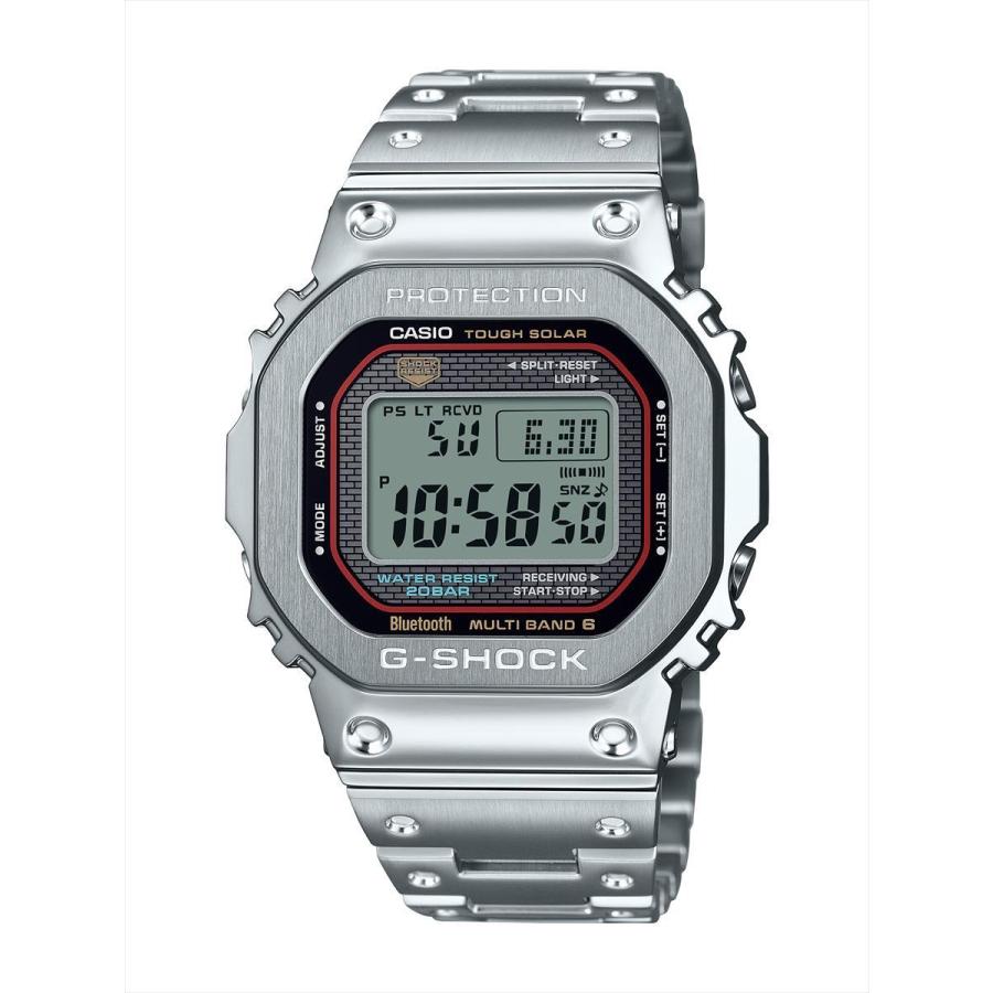 カシオ Gショック フルメタル GMW-B5000D-1CJF スマホリンク 防水 山形カシオモデル  CASIO G-SHOCK公式サイト掲載店 watch【0625】【店頭受取対応商品】 爆買の画像