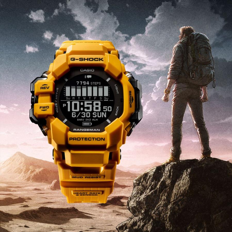 G-SHOCK カシオ Gショック レンジマン GPR-H1000-1JR 心計 GPS G-SHOCK カシオ Gショック レンジマン GPR-H1000-1JR 心計 GPS