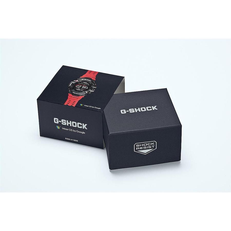 カシオ Gショック GSW-H1000-1A4JR G-SQUAD PRO Wear OS by Google(TM