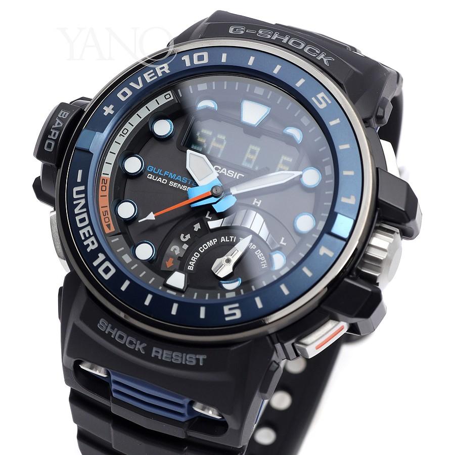 G-SHOCK カシオ GWN-Q1000-1AJF ガルフマスター クアッドセンサー 電波 
