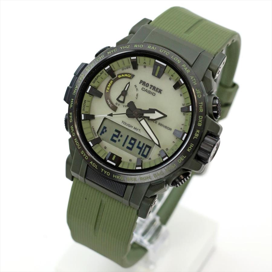 カシオ プロトレック PRW-61LD-3JF 全面蓄光ソーラー文字板 電波 カシオ プロトレック PRW-61LD-3JF 全面蓄光ソーラー文字板 電波