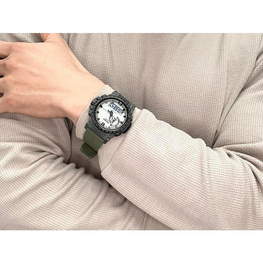 カシオ プロトレック PRW-61LD-3JF 全面蓄光ソーラー文字板 電波時計 タフソーラー CASIO PRO TREK Climber ...