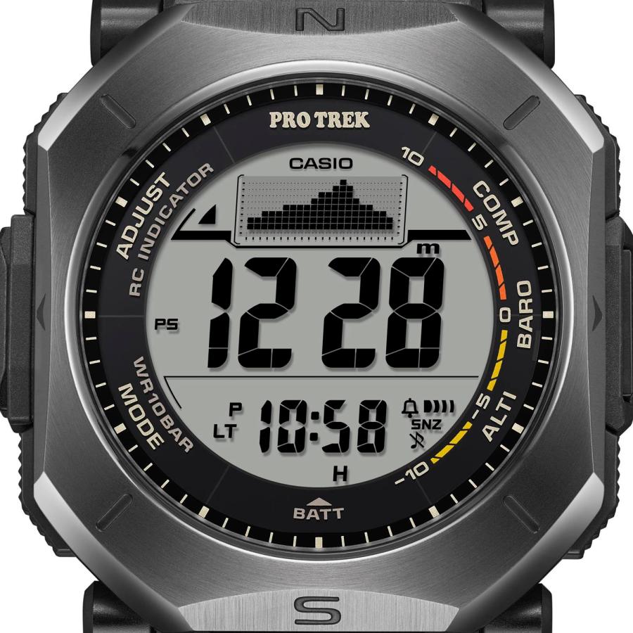 カシオ プロトレック PRW-69Y-1JF 角型デジタル タフソーラー 電波時計