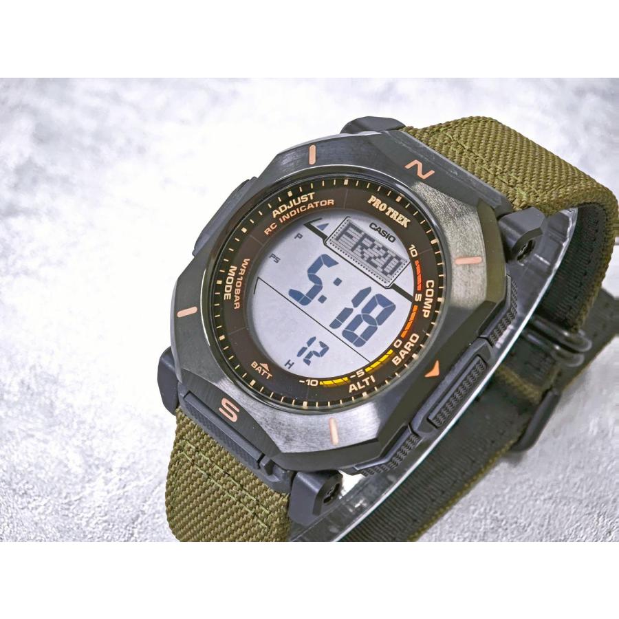 カシオ プロトレック PRW-69YB-3JF カーキ コーデュラバンド 電波時計