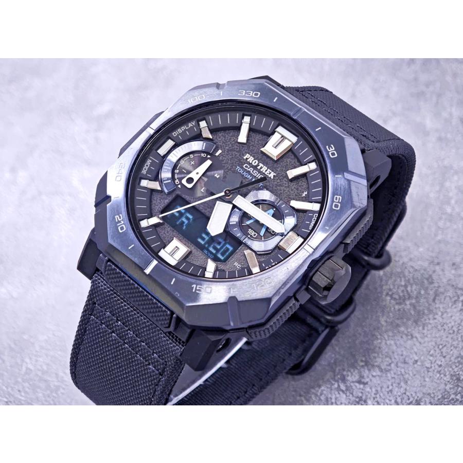 未使用　CASIO PRO TREK カシオ プロトレック タフソーラ 再出品 カシオ プロトレック PRW-B1000B-2JF ヨセミテカラー ブルー タフ