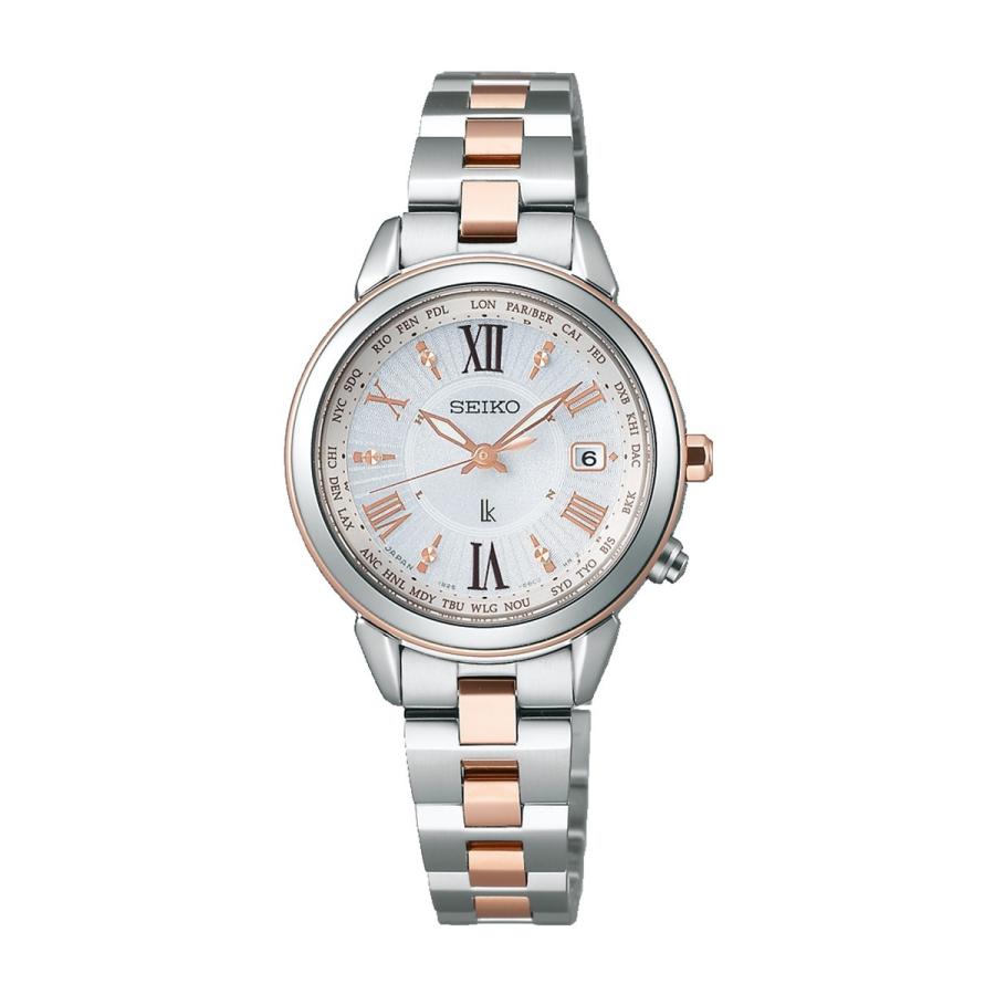 SEIKO LUKIA　ソーラー電波時計 　SSVV020 セイコー ルキア＞ソーラー電波シリーズより、 しなやかな女性らしさを