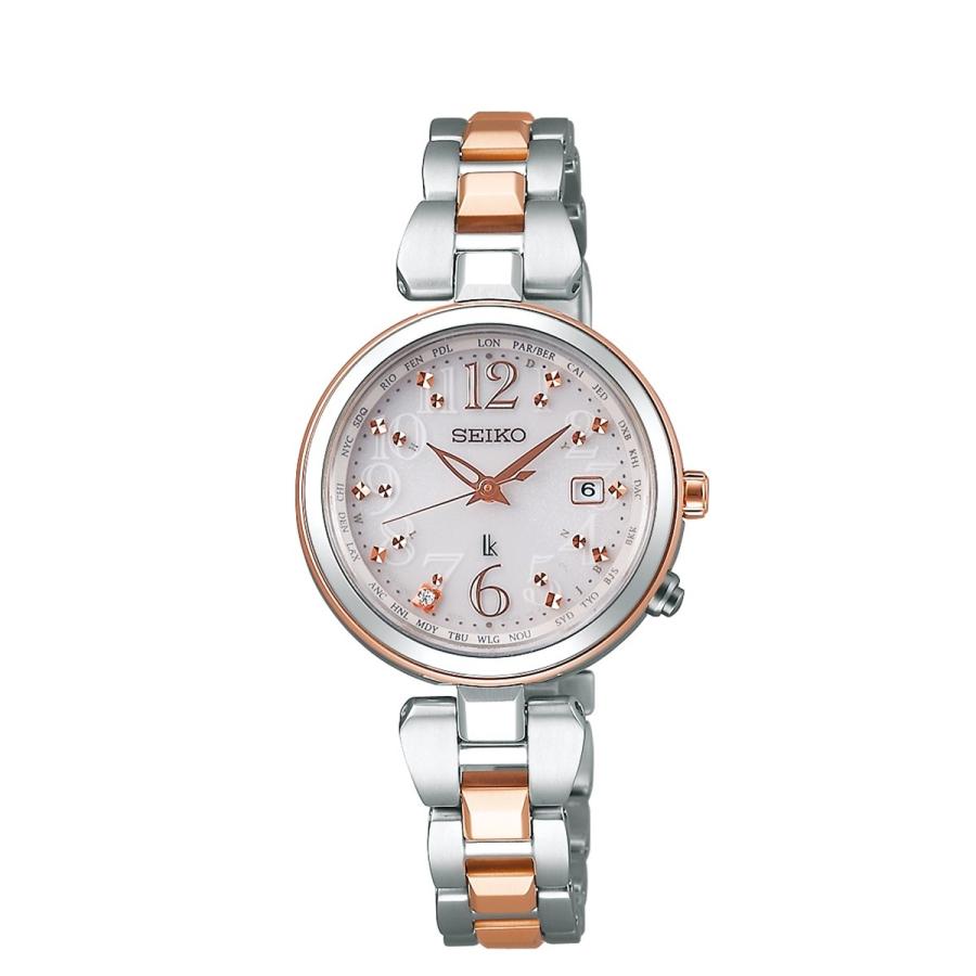 【リンスケ品】SEIKO セイコー ルキア SSQV048 レディダイヤ LUKIA セイコー ルキア SSQV048 レディダイヤ ソーラー チタン