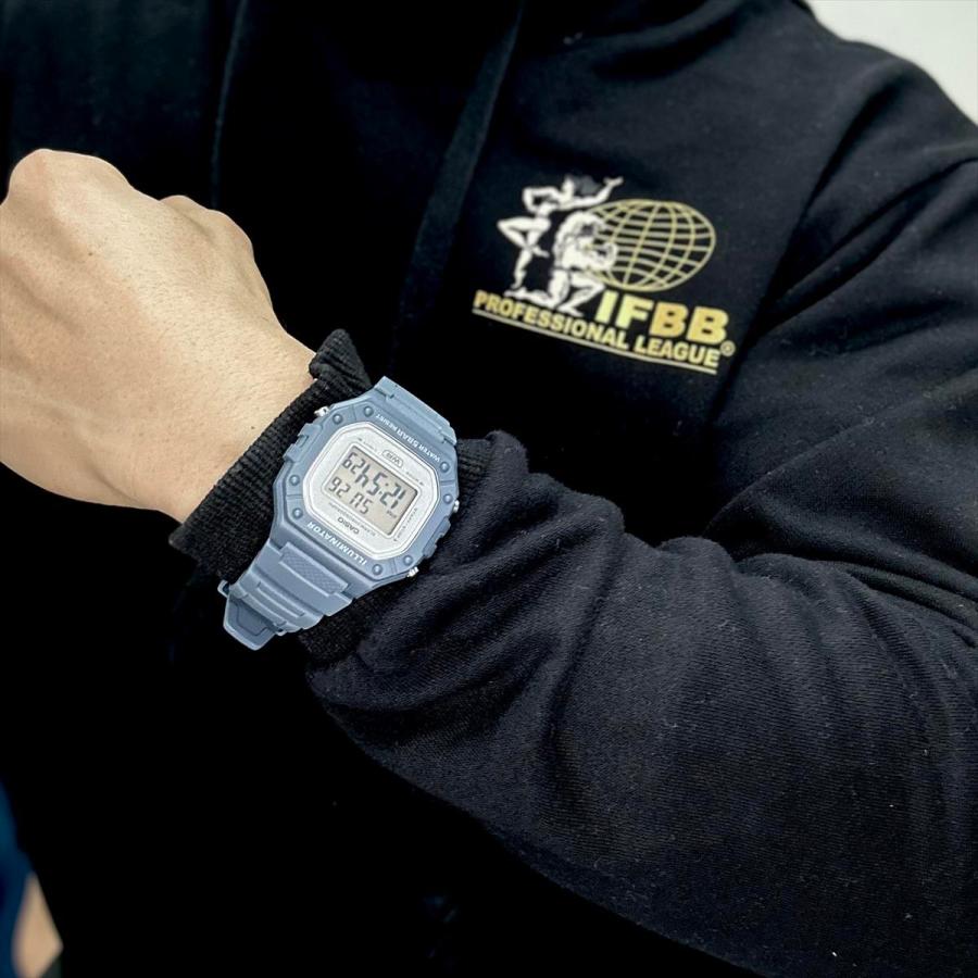 カシオ コレクション Web限定モデル W-218HC-2AJF 腕時計 CASIO