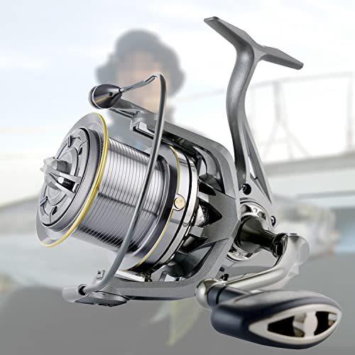 注目の 番 100 スピニングリール ドラグ力25kg ヒラマサ カンパチ マグロ 海釣り 大型番手 17 1bb 4 8 1ギア比 釣り針 qhema Com