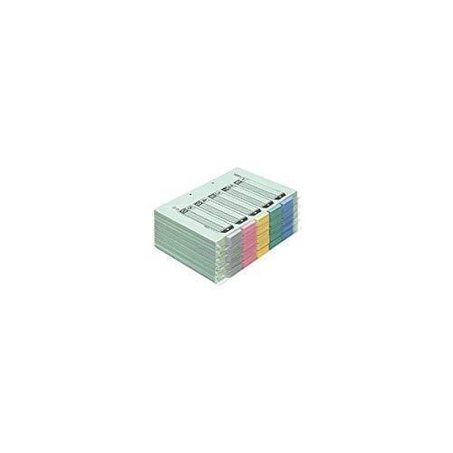 コクヨ カラー仕切カード ファイル用 徳用 A4縦 2穴 5山 シキ-140 プリペイドカード（コード販売）