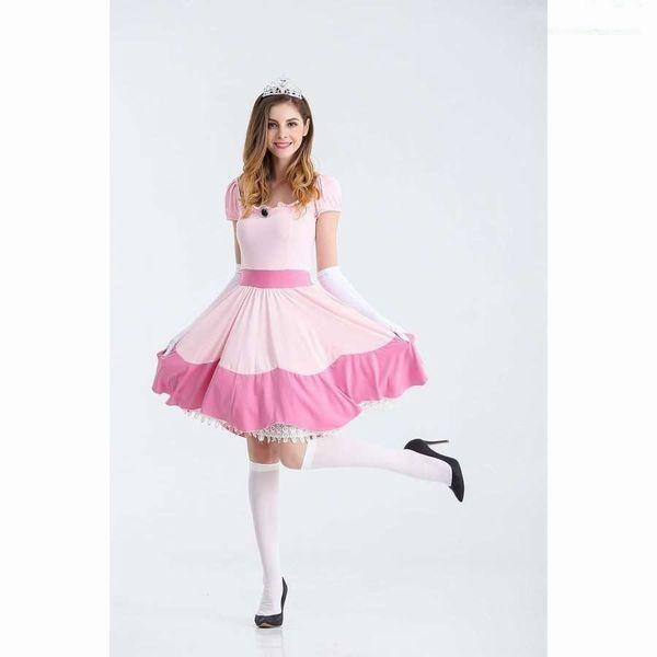 Halloween ハロウィン万聖節レディースパーティー用仮装 クリスマス演出服 コスチューム コスプレ 女王様 お姫様 宮廷風ピンク ハロウィーンHalloween ハロウィン万聖節 大人 パーティー クリスマス演出服 女王様 お姫様 宮廷風
