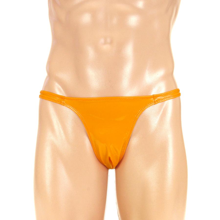 メンズ ビキニブリーフ エナメル生地 ハーフシーム 男性下着 |  | 06