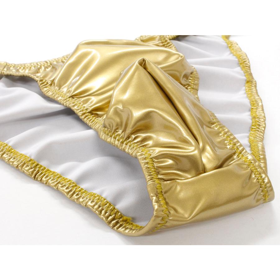 メンズ ビキニブリーフ エナメル生地 ハーフシーム 男性下着 |  | 09