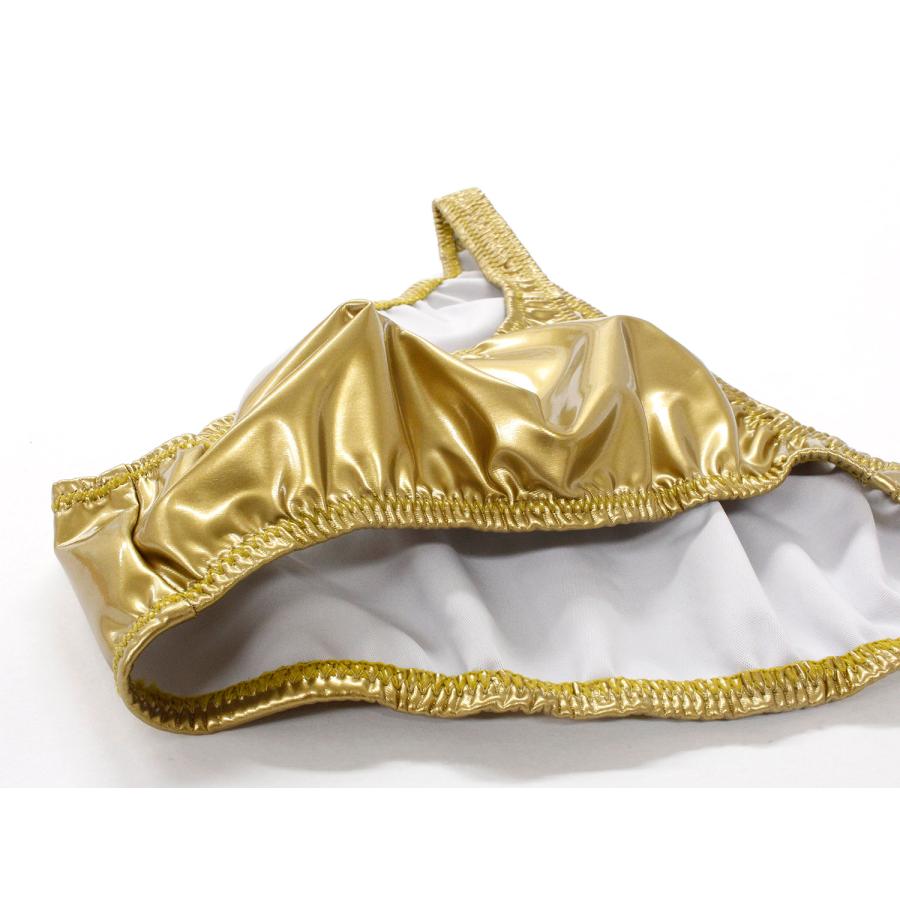 メンズ ビキニブリーフ エナメル生地 ハーフシーム 男性下着 |  | 10