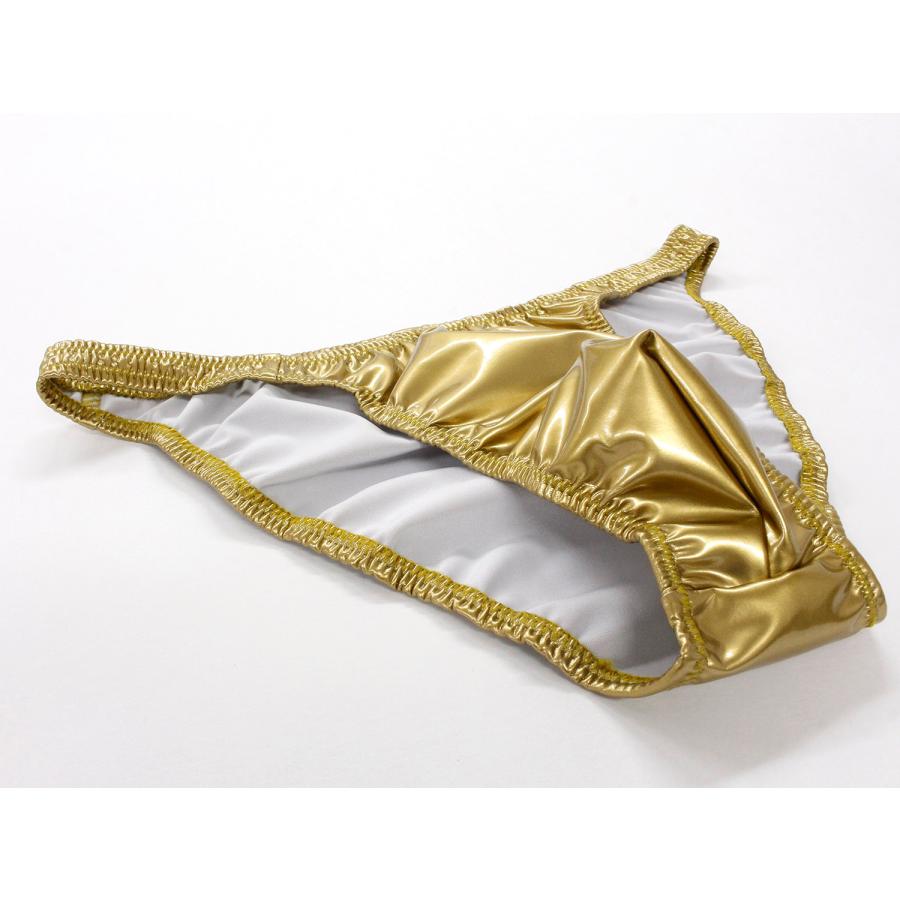 メンズ ビキニブリーフ エナメル生地 ハーフシーム 男性下着 |  | 11