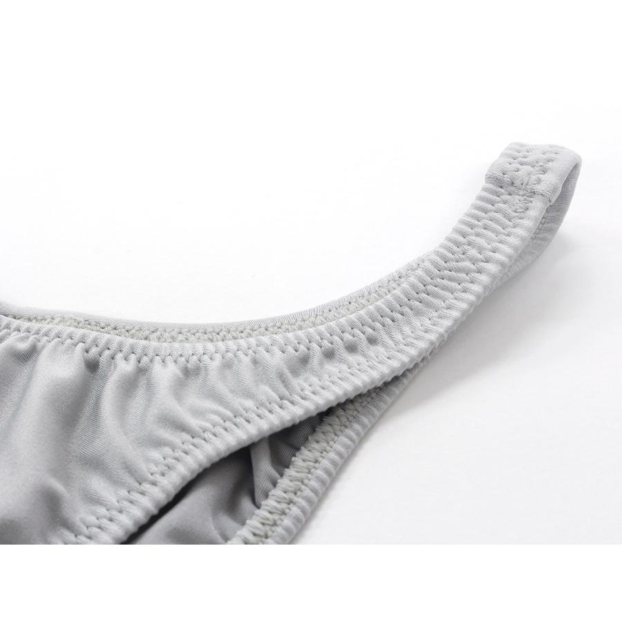 ビキニブリーフ ハイレグ ノーシーム はぎ無し ブライト2WAY生地 ユニセックス |  | 08